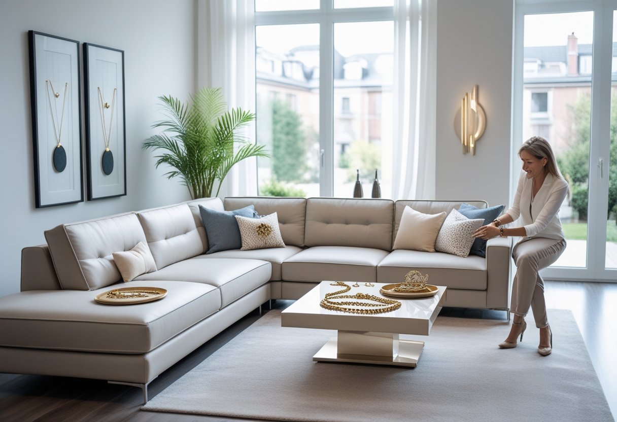 Sådan skaber du et stilfuldt hjem med smykker og tilbud på hjørnesofaer